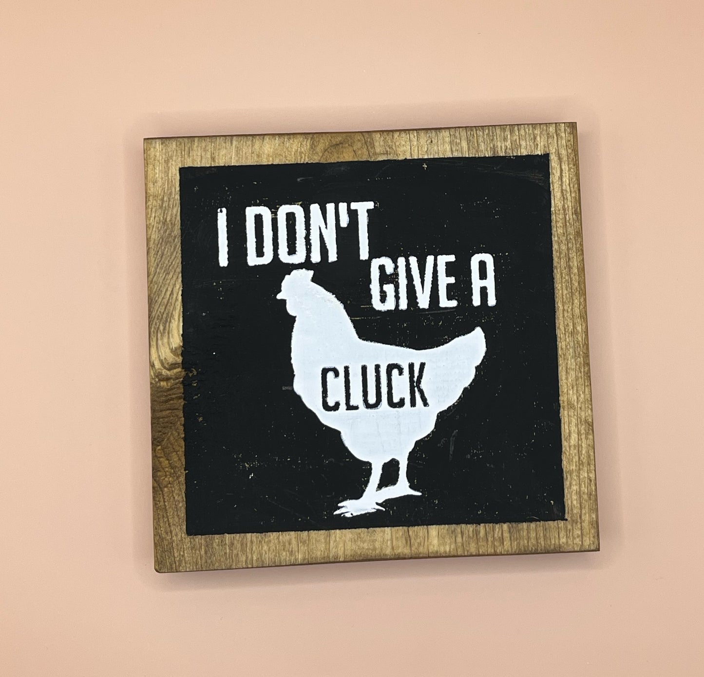 I don’t give a cluck